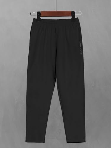 Image of BULLMER Trendy Solid Cotton Blend Regular Fit Trackpant for Men | Mid-Rise Trackpant for Men - Pack of 3