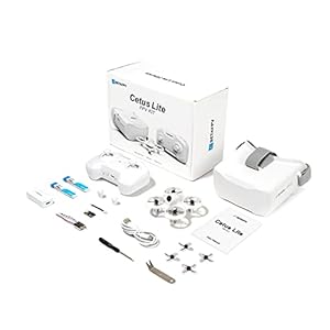 BETAFPV Cetus Lite FPV Drone Kit for Kids, with Altitude Hold Self Protection Function 2 Speed Modes Support Simulator Ready to Fly Kit for FPV Beginners to Start Flying Indoor Outdoor- Frsky D8