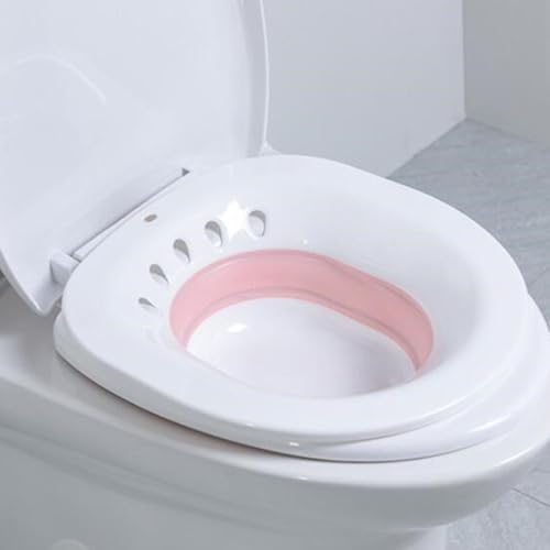 Cuenca de baño portátil para inodoro hecha de PP y TPR para baño de asiento 5