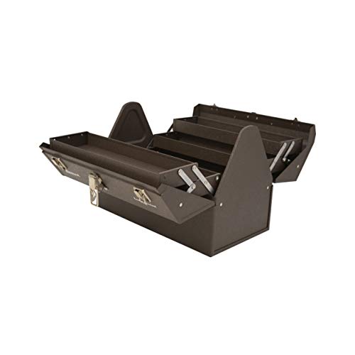 Homak Industrial 22-Inch Cantilever Steel Toolbox, Brown Winkle Powder Coat, BW00210220