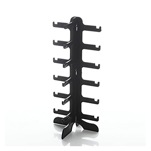 Soporte de almacenamiento para gafas de sol y estante organizador de plastico azul