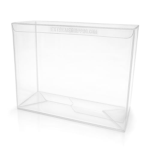 Protector Case for 4 Inch Two Pack Funko Pops Vinyl Figures Clear 0.5MM PET Plastic Display Box Stackable Scratch-Resistant and Dustproof Display Case (1 Pack)