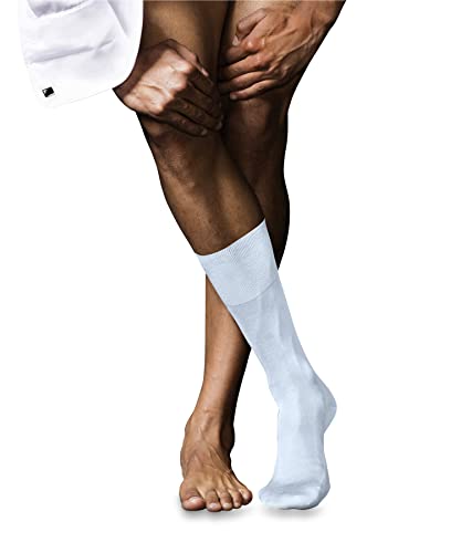 Chaussettes Homme FALKE No. 9 en coton égyptien bleu clair taille 45-46