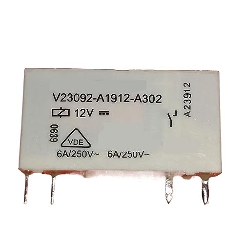 Relais V23092-A1912-A302 domotique et automatisme pièce de rechange 4 broches