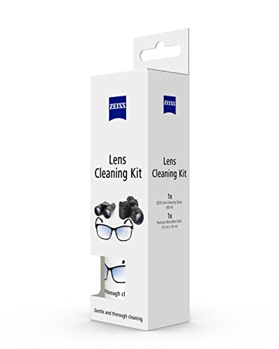 ZEISS Lens Cleaning Solution Kit 60ml with Microfiber Cloth- Pack of 1 | Perfect Lens Cleaner for Spectacles, Eyeglasses, Sunglasses , Camera Lenses and Binoculars - Image 2