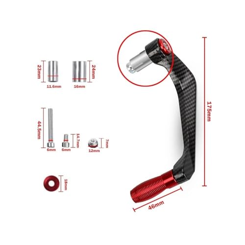 Guidon frein embrayage CB650R protection premium rigide - 4
