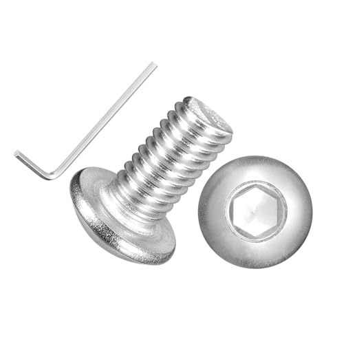 Kozelo 50 vis à tête cylindrique M4-0.7x8mm acier inoxydable 18-8
