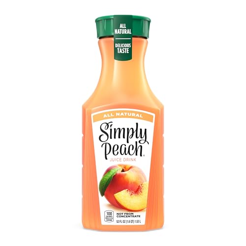 Simply Peach Juice Drink, 52 Fl Oz Bottle