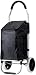 Carrello Della Spesa Portatile Pieghevole Con Ruote Carrello Della Spesa Carrello Della Spesa Staccabile Carrello Della Spesa Leggero-nero_33x23x100cm Carrello Spesa
