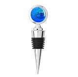 Great White Shark Metal Stainless Steel Bottle Wine Stopper