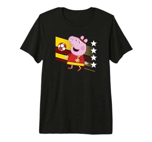Peppa Pig China Soccer Colors t-shirt premium pour jouer au parc