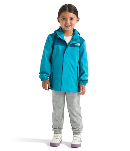 Image of THE NORTH FACE Kids' Antora Rain Jacket | Waterproof, Breathable, 3-piece Hood, Secure Zip Hand Pocket