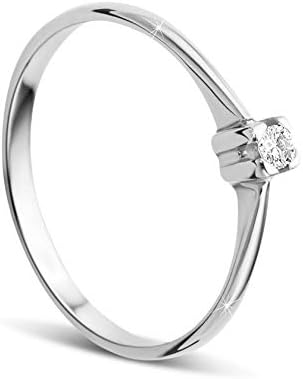 Orovi - Anillo solitario de co...