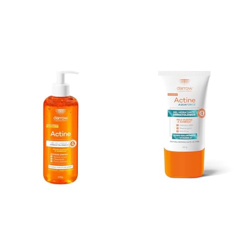 Kit Darrow Actine Gel de Limpeza Facial 400g e Aquaforce Gel Hidr...