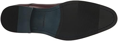Steve Madden Men's Duanne Oxford, Bordeaux Leather, 9 | Image 3