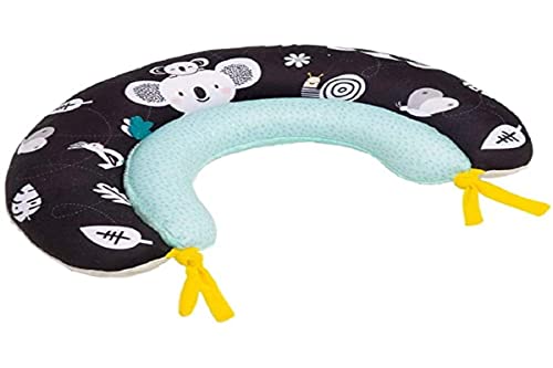 Image of Taf Toys 2-in-1 Tummy Time Support Toy for Newborns & Infants, Soft Panda Support Toy with High-Contrast Crinkle, Baby Development Toy for Neck & Arm Support, Sensory Activity Mat 0-6M