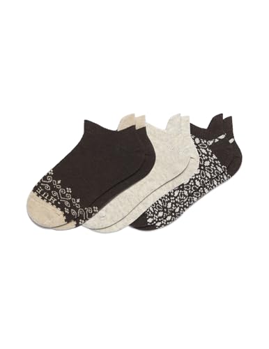 Image of HUE Women's Merino Wool Warm Winter Tab Back Breathable Natural Temperature Regulating Athletic Socks 3 Pair Pack