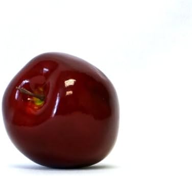 6pc Artificial Red Delicious Apple - Plastic Apples Fruit - Six Pieces