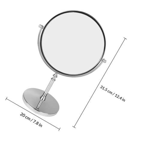 Miroir en métal argenté de haute précision pour coiffeuse moderne