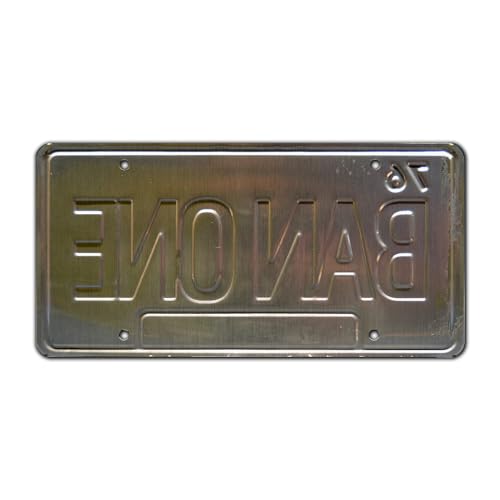 Smokey and The Bandit | BAN ONE | Metal Stamped License Plate