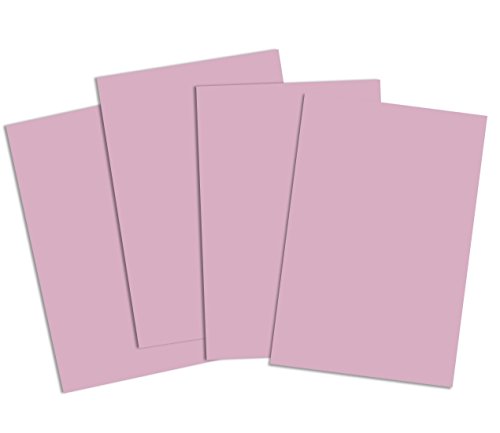Carton coloré A2 Rose Pastel parfait pour décoration de mariage