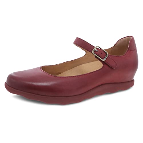 Dansko Womens Marcella Mary Jane - Comfort Shoes, Arch Support, adjustabale Strap