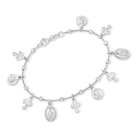Ross-Simons Sterling Silver Charm Bracelet Cover
