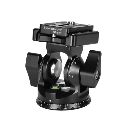 Tilt Head for Monopod and Tripod 2-Way Monopod Head Load 33lb.(15Kgs), 2507