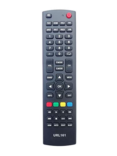 Image of LipiWorld URL161 LCD Led Smart TV Remote Control Compatible for Micromax Tv Remote