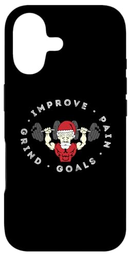 Badass Santa ���P�A�ɂ݁A�O���C���h�A�S�[�� �X�}�z�P�[�X iPhone 17 �p
