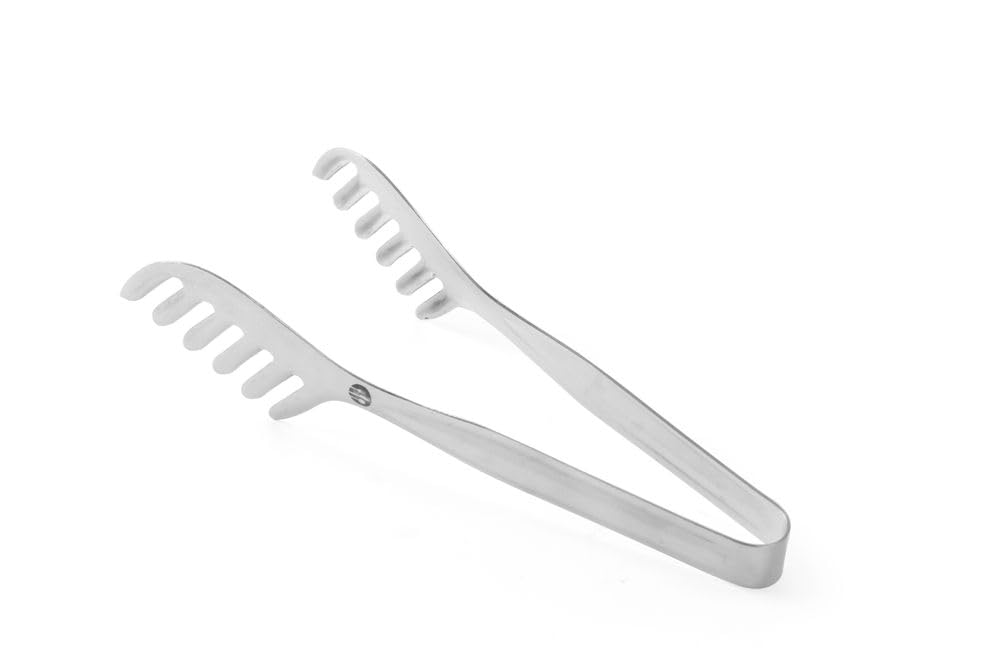 HENDI Spaghettizange, Servierzangen, Küche, Kochen, 200mm, Edelstahl