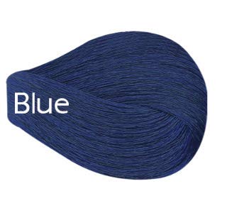 Vivitone Permanent Cream Color (BLUE Direct Dye) 3oz. - 100% Grey Coverage, Long Lasting Shine, Made in Italy.