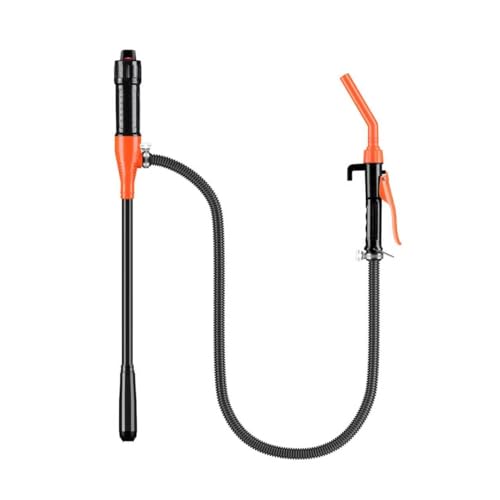 Electric Fuel Transfer Pump Powered 3GPM Portable Fluid Transfer Siphon Pump with Oil Pipeline