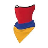 Cagoule drapeau de l'Arménie   Protection pour homme et femme   Parapente, parachutisme, vol à voile, Noir/blanc, taille unique