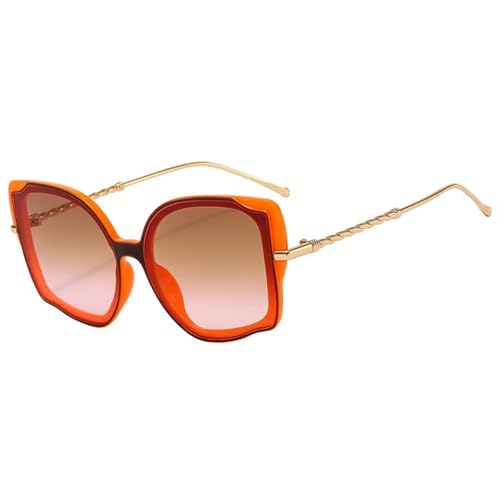 Lunettes de soleil œil de chat tendance contre l'éblouissement avec filtre UV400 pour dame
