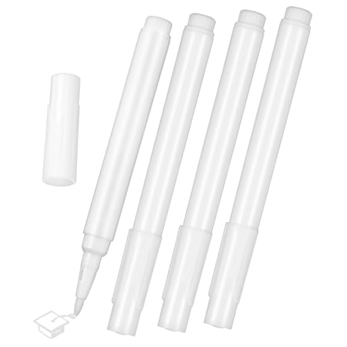 BESPORTBLE 4 Piezas Película De Pizarra Marcadores Líquidos Rotulador Permanente Cinta Blanca Pluma De Pizarra Borrado En Seco De Pizarra Blanca Tiza Gigante El Plastico
