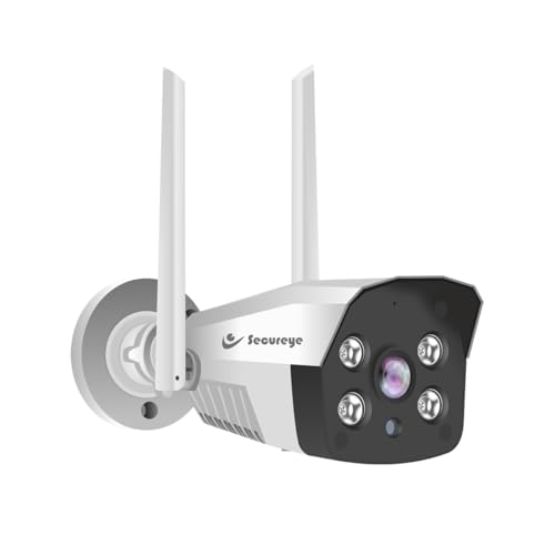 Image of Secureye Pelican Series Bullet Guard 4G /5G | 3MP HD Resolution Camera | Home /Commercial Security Camera | 2 Way Audio | Human Detection | Cloud Storage | Supports Up to 256GB TF Card Storage