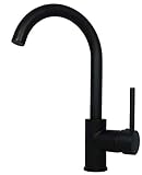 untertischgerät obi BESONDERS - Moderne Mischbatterie für die Küche mit geräuscharmer leichtgängigen Keramik Kartusche, inklusive Befestigungsmaterial, Drosseln und Montageanleitung