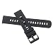 Produktbild vhbw Ersatz Armband kompatibel mit Amazfit GTR 2, GTS 2 Fitnessuhr, Smartwatch - 12 + 8,5 cm Silikon schwarz