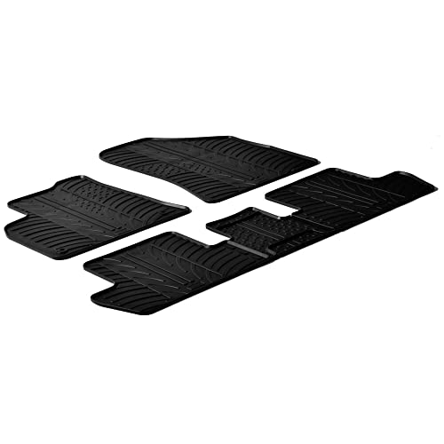 Tapis caoutchouc LAMPA 24354 pour PEUGEOT 3008 I 5008 I protège moquette usure