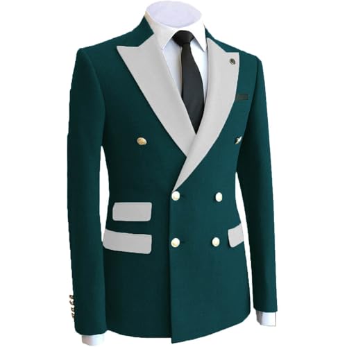 Manteau Blazer Hommes Lapin de crête veste de costume habillée pour cérémonie