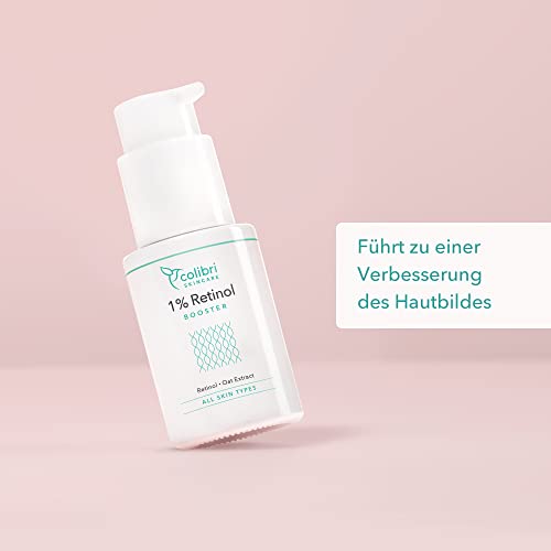 colibri skincare 1% Retinol Booster 30ml - lässt die Haut glatter und strahlender aussehen - liposomal verkapseltes… - Image 5