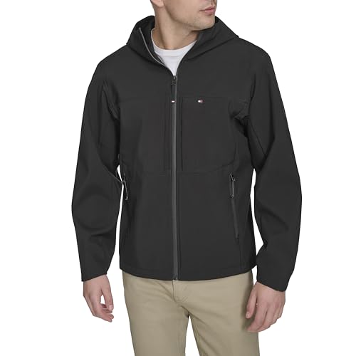 Image of Tommy Hilfiger Men's Tommy Hilfiger Men's Softshell Rain Hoody