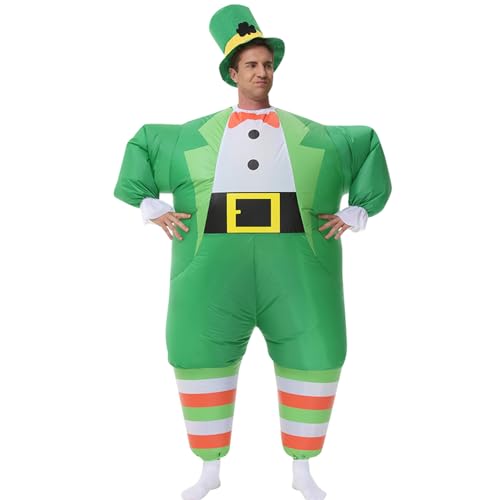 Arokibui St Patrick's Day Inflatable Costume for Women Men Inflat...