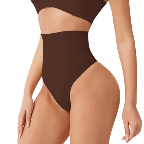 Image of Thong Shapewear for Women Tummy Control Underwear Butt Lifter Panties Seamless Body Shaper