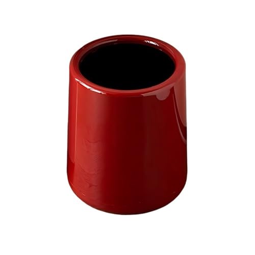 bleslin Garbage Bin, Luxury Trash Can for All Rooms - High-End Garbage Bin with Storage,Indoor Trash Cans(Red)