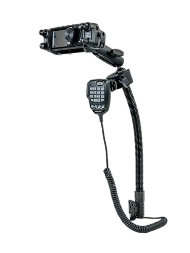 Seat Bolt Mount for Yaesu FTM-150R-ASP FTM-500 and All FTM and FT-891 Series of Control Heads with Microphone Mount.
