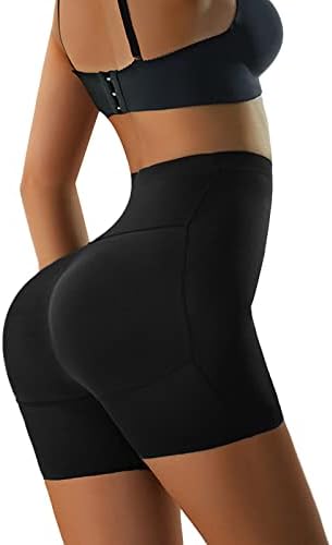 CANDY HOUSE Butt Pads for Women Seamless Padded Underwear Hip Pad Enhancer Panty for Dating, Wedding, Party(black, M)