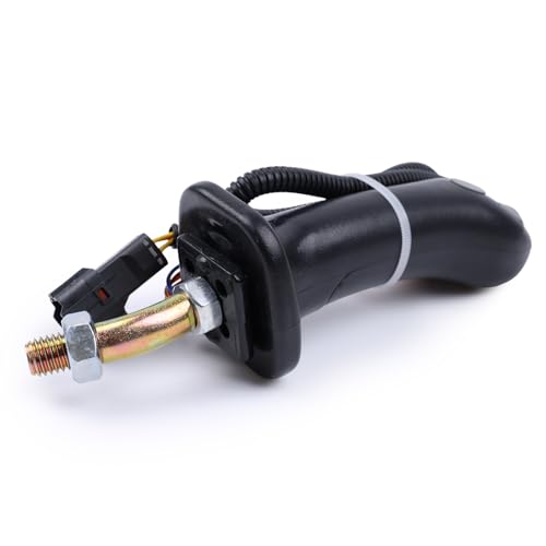 Excavator Joystick Handle 218-6118 CA2186118 Fit for Caterpillar Skid Steer Loader 216B 216 216B Serie 216B3 226 226B 226B3 2.0L 2.4L Aluminum Alloy 2 Button Handle Excavator Joystick Kit by Aublinto - Image 4