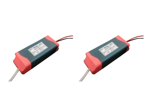 Image of TECHNOBEAM 20W driver,BIS certified Isolated driver 36V-500 mA with Red & Black wire at Output for COB light, Zoom light, Track light, (Pack of 2)